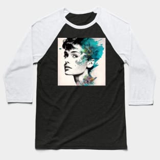 Audrey Hepburn #7 Baseball T-Shirt